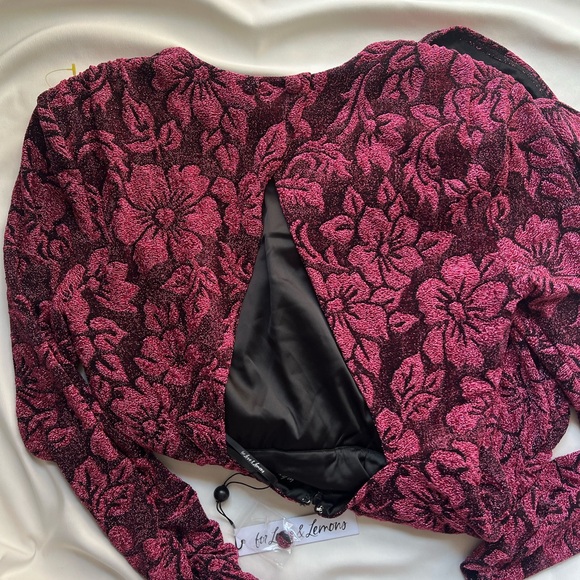 NWT For Love & Lemons Mulberry Mini Dress ✨💕 - Picture 4 of 5